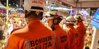Corpo de Bombeiros registra 10 ocorrências nos três primeiros dias de pré-Carnaval